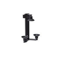 Accessoires pour microphone d'instrument de musique, pince fixe, diffusion en direct, violon/viola, performance, support télescopique anti-rayures