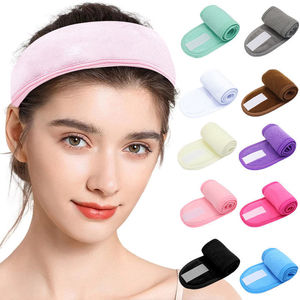Bandeau personnalisé avec logo pour maquillage, yoga, bain, lavage du visage, spa, sport et beauté - Product Image 2