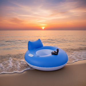 Nuovo Materassino Gonfiabile Elettrico Galleggiante con Elica Integrata, Schienale Pieghevole per Piscina e Uso <span class=keywords><strong>in</strong></span> <span class=keywords><strong>Acqua</strong></span> - Product Image 2