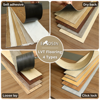 Umweltfreundlicher Wasserdichter Holzoptik-Klick-Vinylboden 2mm 2,5mm 4mm 5mm 6mm 7mm Kunststoff Luxus-Planken LVP LVT PVC-Vinylbodenfliesen