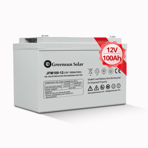 맞춤형 젤 태양 전지 12v 100ah 150ah 200ah AGM 딥 사이클 250ah 300ah 주택 시스템 용 - Product Image 2