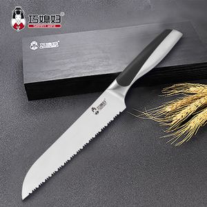 <span class=keywords><strong>Couteau</strong></span> de cuisine allemand à pain, ustensile en acier inoxydable 1.4116 <span class=keywords><strong>couteau</strong></span> à pain de 8 pouces - Product Image 5