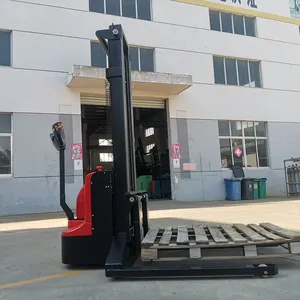 Grosir Cina kualitas tinggi 1.5 ton Montacarga Stacker 5 meter lift tinggi palet listrik Stacker Forklift truk