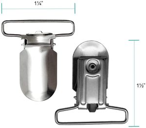 Mehrzweck 1,25 "Metall Schnuller Clips Hochleistungs-Hosenträger für Lätzchen/Spielzeug Gear Leine Hoch leistungs verschluss - Product Image 6