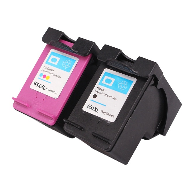 HESHUN for HP HP651 DJ 1118/2138/IA 3636/3638/3838/3678/4538/3770/5078/5088/5278 Premium Compatible 651 Xl 651XL Ink Cartridge