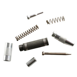 Silver-Black High-Hardness Manual Drilling Tool <b>Automatic</b> <b>Center</b> <b>Punch</b> for Emergency Window Breaking Metal Positioning Tool - Product Image 2