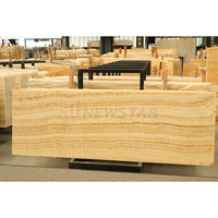 Nueva Oferta de Newstar: Losa y Azulejos de Piedra Ónix Miel, Mármol para Revestimiento de Paredes, Mármol Ligero de Nuevo Diseño, Piedra de Ónix Amarilla