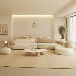 أريكة بهو فندق بتصميم جديد MAGI CASA غرفة معيشة مقطعية بشكل فريد غرفة انتظار أريكة - Product Image 2