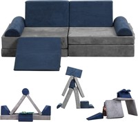Lot de 10 canapés modulaires pour enfants, mobilier de jeu créatif pour chambre d'enfant, solution de chambre à coucher pour garçons et filles, salon