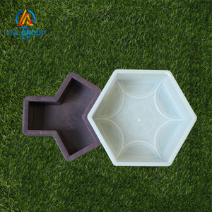 Molde pavimentador de enclavamiento de hormigón de goma rectangular Pp de África para carretera - Product Image 4