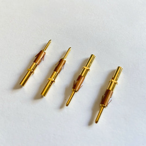 1.5 Claw Spring <b>Pin</b> 16mm Head Diameter Cylindrical Head Round Shape PCB Connector Male Female Terminals General Use - Product Image 2