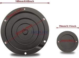 Couvertures de synchronisation Derby biseautées pour Harley <span class=keywords><strong>Sportster</strong></span> Xl883l quarante-huit Xl1200x soixante-dix-deux Xl1200v 12-16 <span class=keywords><strong>2009</strong></span>-up Iron 883 Xl883n - Product Image 5