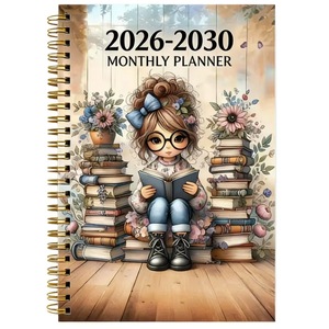 Agenda 2027 <span class=keywords><strong>de</strong></span> 3 Años 2026-2028, Planificador Semanal y Mensual, Cuaderno con Diseño Floral, Cubierta <span class=keywords><strong>de</strong></span> Papel, Encuadernado con Hilo - Product Image 1