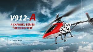 El más nuevo <span class=keywords><strong>WLtoys</strong></span> <span class=keywords><strong>RC</strong></span> Helicóptero RTF 2,4G 4CH Motor de doble cepillo <span class=keywords><strong>RC</strong></span> Avión de altura fija Avión teledirigido Regalo para adultos - Product Image 2