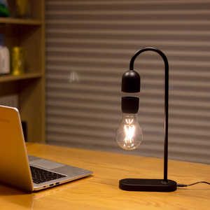 Modern Living Room Office Bedroom Desk Table Magnetic Floating <b>LED</b> <b>Light</b> Bulb Lamp - Product Image 4