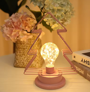 Design moderno portatile luce notturna <span class=keywords><strong>a</strong></span> LED <span class=keywords><strong>a</strong></span> <span class=keywords><strong>batteria</strong></span> in ferro bianco per nuziali lampade <span class=keywords><strong>a</strong></span> sospensione - Product Image 2