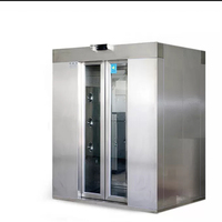 Douche d'air pour salle blanche en acier inoxydable 304 avec filtre HEPA et interverrouillage pour usine alimentaire et électronique