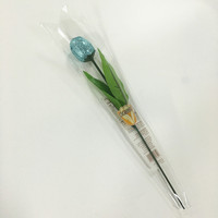 Enkelvoudige boeketverpakking transparante BOPP hitteverzegelbare duurzame bloemenhoes