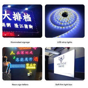 Nouveau gradateur de groupe de panneaux publicitaires 2.4G, module de ceinture lumineuse basse tension 12V24V de contrôle de réglage synchrone RVB - Product Image 3