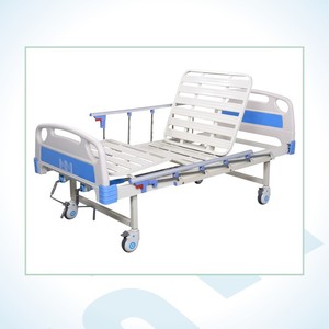 Cama Hospitalaria Manual Oriental Fs3020W de Acero Inoxidable Multifuncional para Uso Doméstico y Clínico - Product Image 1