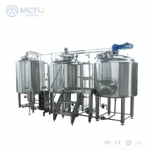 Sistema de equipo de elaboración de cerveza 200l 300l 500l, kit de fabricación de cerveza para equipo de elaboración de cerveza de cervecería