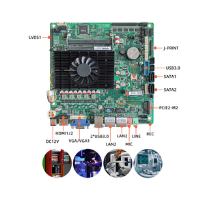 X86 Mini ITX Intel Core I3 8130U Ventana 11 16G DDR4 LVDS <span class=keywords><strong>EDP</strong></span> RS232 RS485 Placa base industrial Mini Itx - Product Image 2