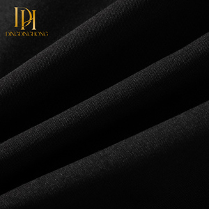 Abito da sposa Zhongshan da <span class=keywords><strong>uomo</strong></span>-Set di Tang stile cinese nero traspirante-Set di abiti da sposo - Product Image 5