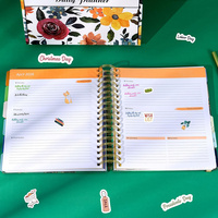 Agenda de Negocios de Lujo Personalizada, Planificador de Presupuesto, Encuadernación Térmica, Tela Ecológica B5, Cuaderno, Planificador Diario y Semanal, Regalo