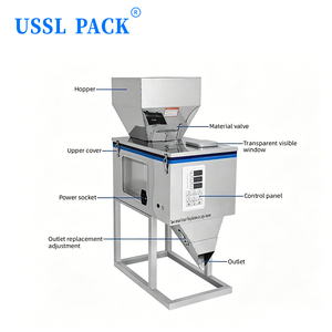 Machine de remplissage automatique de granulés et de poudres LT-W999 pour le conditionnement de riz, de haricots, de noix et de produits alimentaires secs - Product Image 5