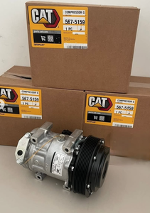 คอมเพรสเซอร์เครื่องปรับอากาศ 218-0324 2180324 24V เหมาะสำหรับรถขุดรุ่น E345B และ E365B ปั๊มน้ำมัน - Product Image 2