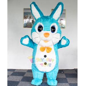 Costume de mascotte gonflable bon marché de différentes couleurs de <span class=keywords><strong>lapin</strong></span> mignon animal de dessin animé adulte de pâques noël halloween fête de carnaval - Product Image 3