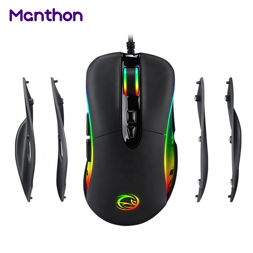 Brand New Mini Zelotes <strong>Bloody</strong> Glowing Ratones 12000-DPI Side Buttons Laptop Ergonomic Computer <strong>Gaming</strong> <strong>Mouse</strong>