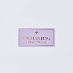 Etiqueta Adhesiva Personalizada de Lujo en Rollo, Etiquetas para Botellas de Perfume y Cosméticos con Logotipo, Estampado en Caliente con Lámina Dorada, Adhesivo con Logotipo de Marca - Product Image 4