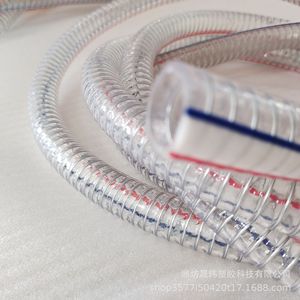 Tuyau flexible en PVC avec armature en acier Shengwei Plastics, 32 mm, résistant aux hautes températures, pour drainage et pompage d'eau - Product Image 2