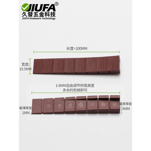 Jiufa Furniture Leveling <b>Pads</b> 10pcs Adjustable Floor <b>Pads</b> For Cabinet Table <b>Chair</b> - Product Image 2