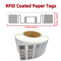 Étiquettes RFID passives UHF personnalisées UCODE 7 EPC Gen2 ISO 18000-6C, étiquettes adhésives intelligentes pour la chaîne d'approvisionnement