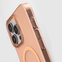 Coque de Téléphone Portable Légère Antichoc en PC Rigide Mat 2025 pour iPhone 16 Pro Max avec Accessoire Magnétique