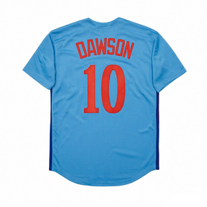 Maillots de baseball rétro pour hommes, version nostalgique, cousus, 51 Randy Johnson, 10 <span class=keywords><strong>Andre</strong></span> Dawson, 12 Tom Brady, 49 Warren Cromartie, tailles S-3XL - Product Image 3