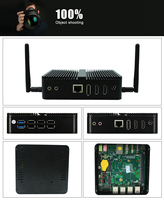 Mini PC EGLOBAL sin Ventilador, Intel Celeron J6412, DDR4, MSATA, SSD M.2, Win10, 8 USB, DP, 2 HD, RJ45 Gigabit LAN, Audio, VESA, Linux