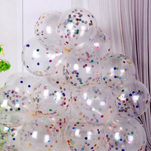 Huaien Factory Globo de lentejuelas de 12 pulgadas Fiesta de cumpleaños Decoración DE BODA Globo de boda al por mayor - Product Image 2