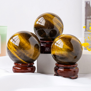 All'ingrosso <span class=keywords><strong>cristallo</strong></span> naturale <span class=keywords><strong>occhio</strong></span> <span class=keywords><strong>di</strong></span> <span class=keywords><strong>tigre</strong></span> sfera <span class=keywords><strong>di</strong></span> <span class=keywords><strong>cristallo</strong></span> lucidato da pietra grezza per la casa arredamento & regalo - Product Image 4