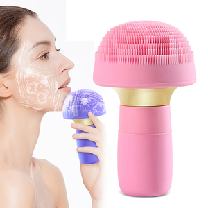 Spazzola per la pulizia del viso con setole in silicone dense, pulizia delicata e pulsante, impermeabile, morbida, liscia e <span class=keywords><strong>a</strong></span> lunga durata per la pulizia della pelle - Product Image 1