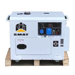 Smat 10kva שקט דיזל גנרטור אוטומטי להתחיל 380/220v 8kw כוח מדורג 3 שלב רעש נמוך - Product Image 6