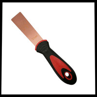 Couteau à mastic en cuivre antidéflagrant avec manche en plastique – Tailles de 1 à 4 pouces, grattoir résistant à la rouille, couteau de remplissage (modèle 25 mm)