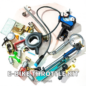 Accélérateur à Gâchette <span class=keywords><strong>Pouce</strong></span> Bleu 4 Broches Mâle pour Kit <span class=keywords><strong>de</strong></span> Conversion Vélo Électrique - Product Image 3