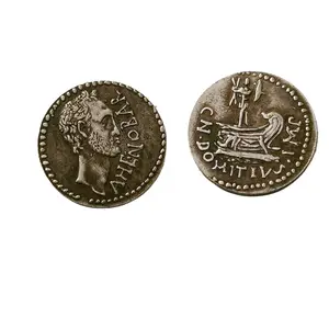売れ筋古代ギリシャコイン職人技銅銀メッキ記念コイン