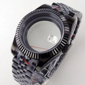 Boîtier de montre étanche 36mm 39mm NH34 NH35 NH36 NH72 NH70 NH38 NH39 mouvement deux tons argent or 904L seiko Mods Crystal - Product Image 6