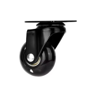 Ruedas giratorias de PU de 2.5 pulgadas con freno para silla de oficina, cocina, comedor, escuela, gimnasio, interior, exterior, baño y muebles. - Product Image 4