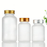 Bouteille à shot de gingembre ronde en verre transparent de 60 ml (2 onces) avec couvercle à vis en bambou hermétique, logo personnalisé givré