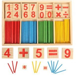 Wood <span class=keywords><strong>Kids</strong></span> calcola <span class=keywords><strong>Board</strong></span> learning Crafts strumenti educativi giocattolo giocattoli per bambini stick - Product Image 2